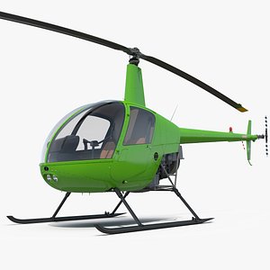 light utility helicopter rotor 3D model