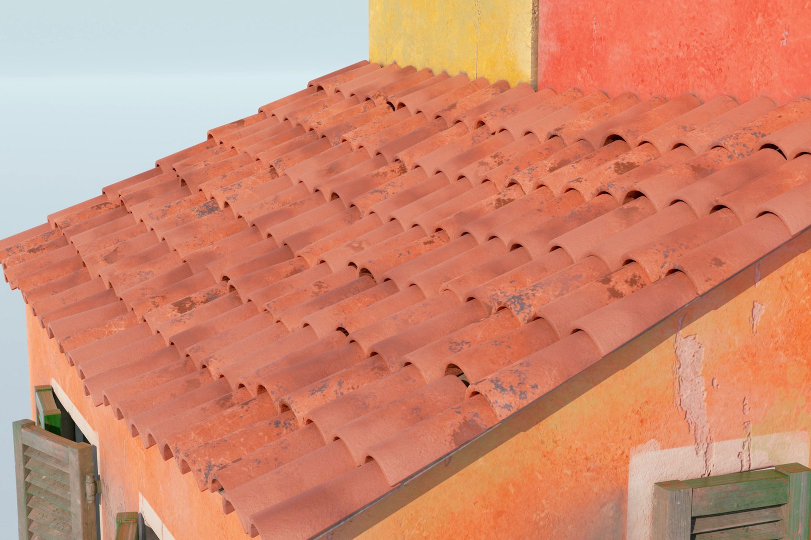 3D Italian Building Architecture Set - TurboSquid 2114564