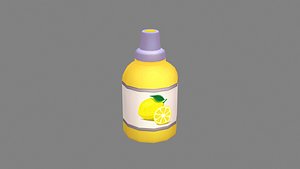 Cartoon seasoning - lemon curd - jam - juice