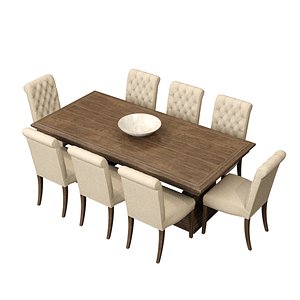 restoration hardware st james 3D model