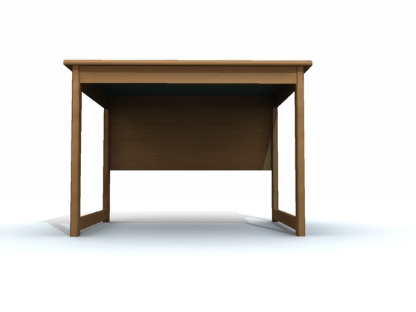computer desk 3d model
