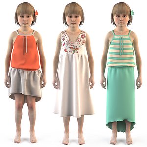 Group of children, child, boy, girl, playroom, children's room 2