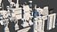 Lowpoly Lost City Objects