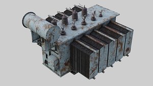 electrical transformer 2b 3D model