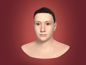 Woman Head - Rigged