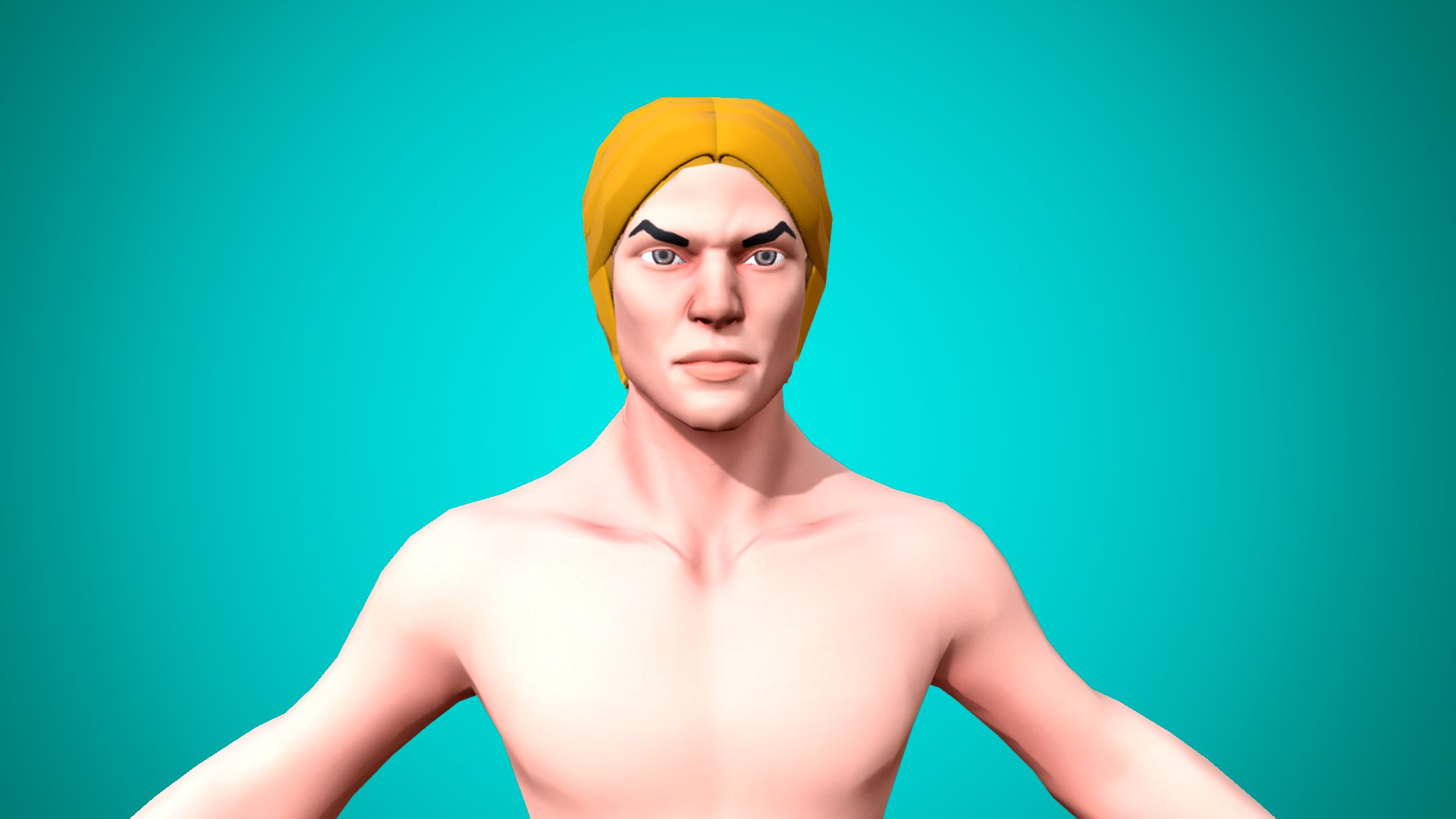 3D Model Ricky: Stylized Male Character - Game Ready Base Mesh ...