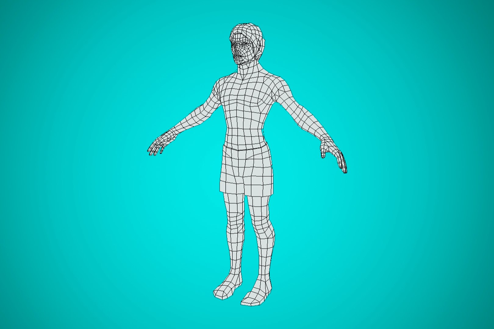 3D Model Ricky: Stylized Male Character - Game Ready Base Mesh ...