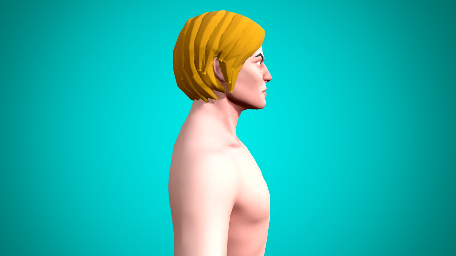 3D Model Ricky: Stylized Male Character - Game Ready Base Mesh ...