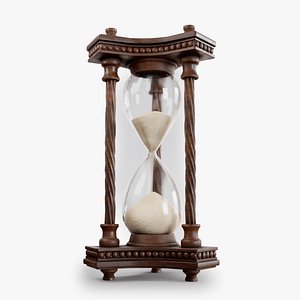 Classic Hourglass 3D model