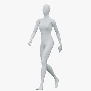 Animated Female Mannequin 03 PBR