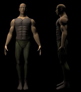 Animated Male Model