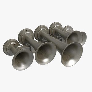 3D model Locomotive Air Horn