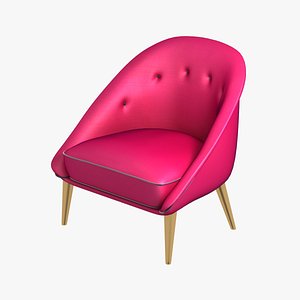 chair modern finished 3d model