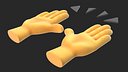 Raising Hands Emoji