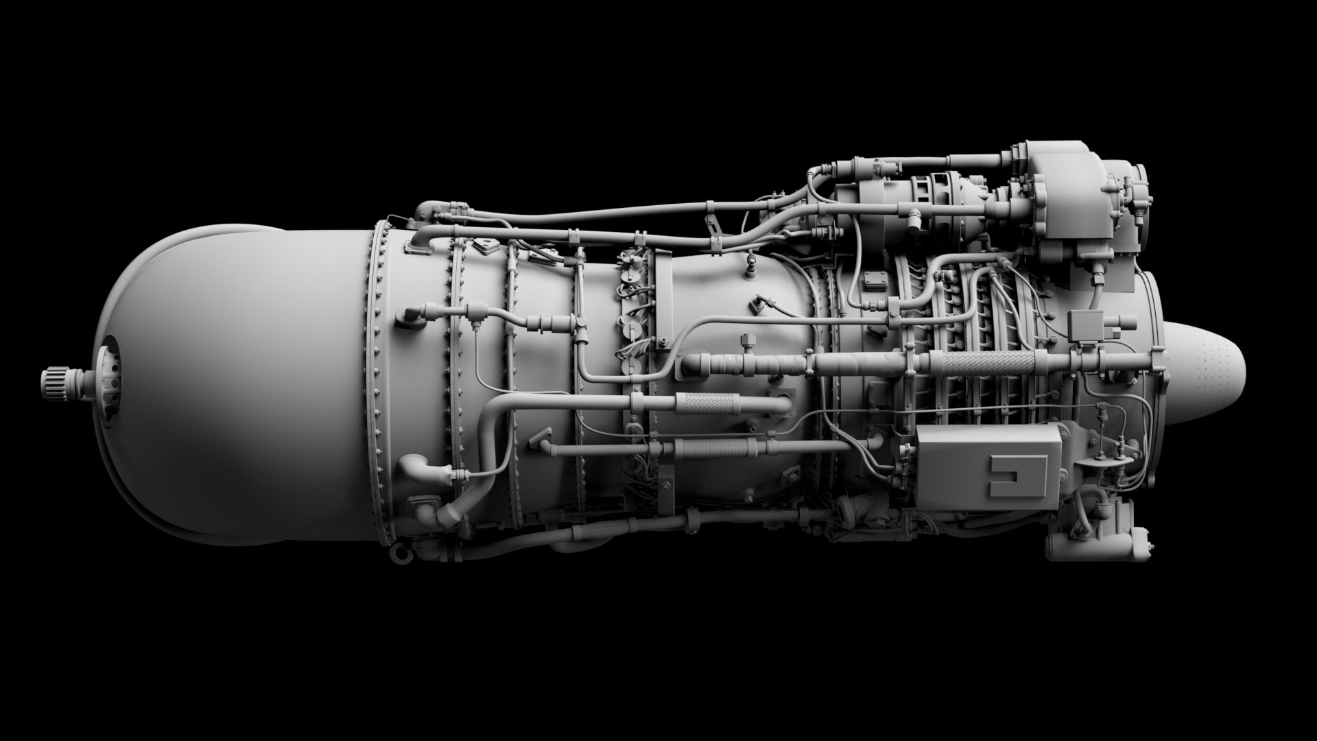 Engine Tv3-117 Model - TurboSquid 1702981