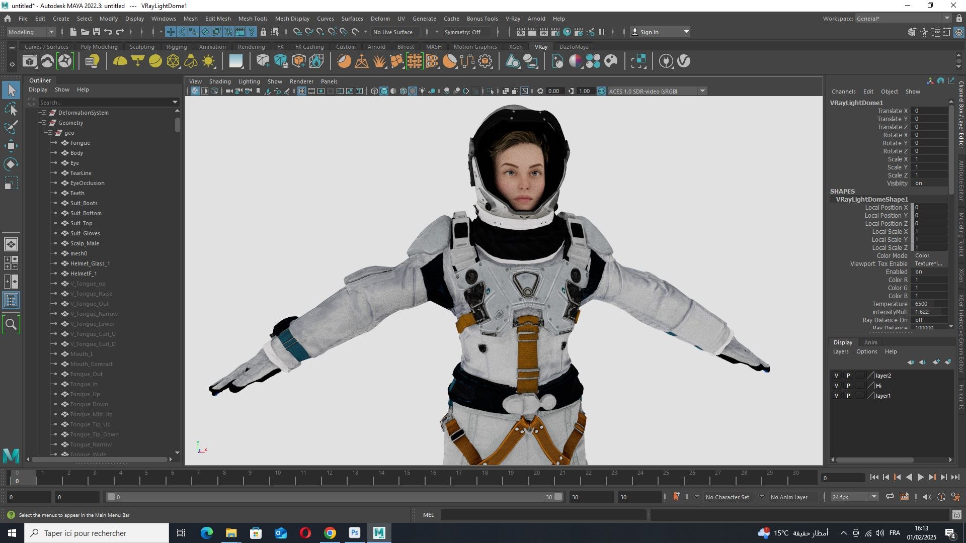 3D Elite Space Explorer Rigged Astronaut Model - TurboSquid 2349133