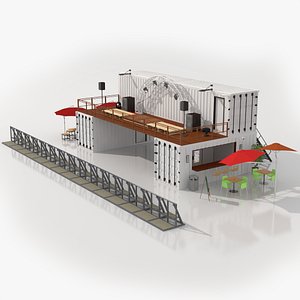 3D Container Portable Scene model