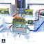 Carbone della centrale elettrica