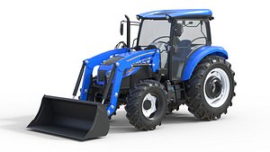 New Holland Work Master Utility Tractor 3D model