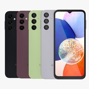 Samsung Galaxy A14 All Colors 3D model