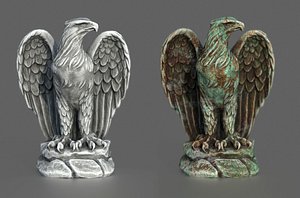 3D Eagle Statue