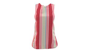 apron cross-back 3D model