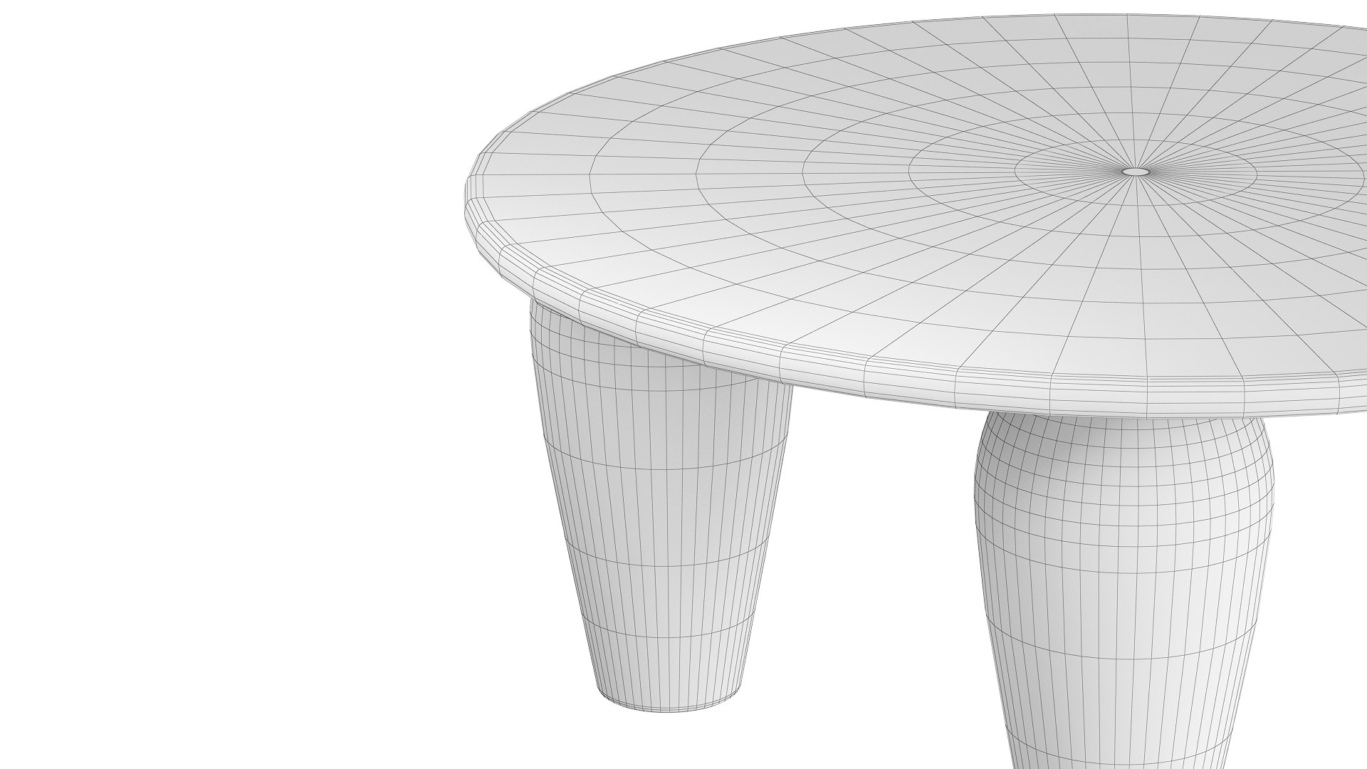Mixed Reclaimed Wood Round Coffee Table 3D Model - TurboSquid 2122672
