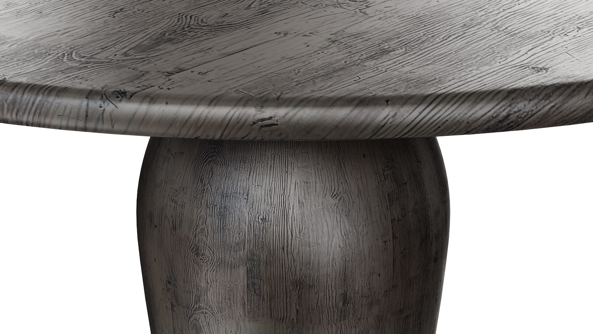 Mixed Reclaimed Wood Round Coffee Table 3D Model - TurboSquid 2122672