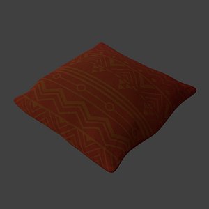 3D sculpted pillow