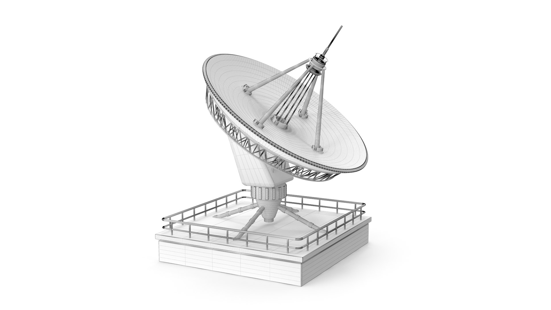 3D Satellite Dish - TurboSquid 2211216