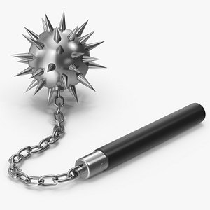 3D Mace With Chain