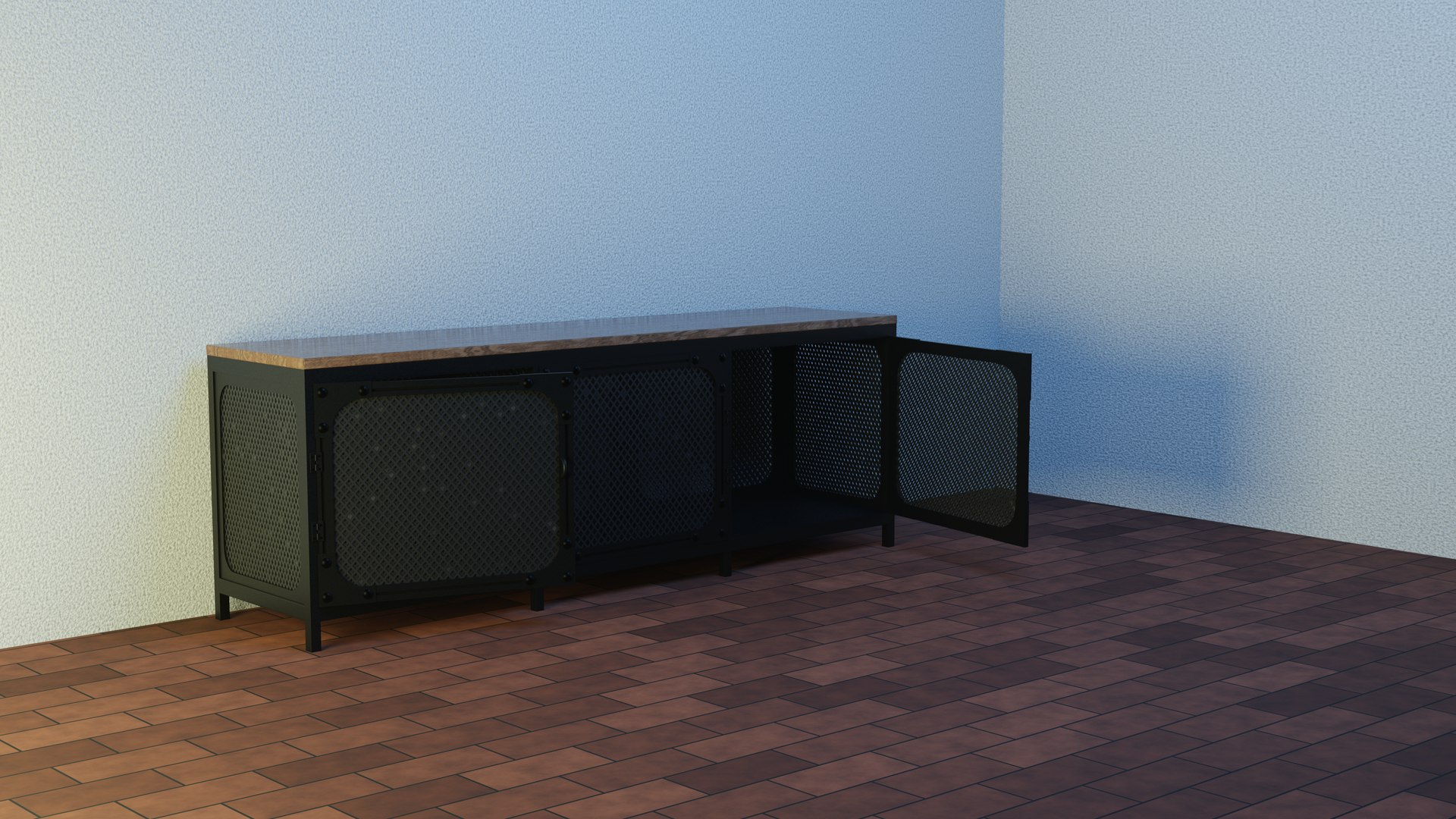 3D Model FJALLBO TV Stand TurboSquid 1899072