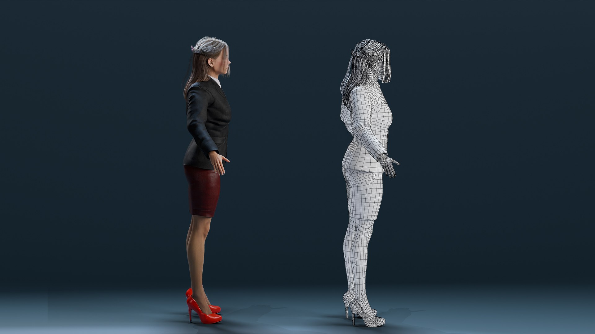 Free Riya-Realistic Girl Rigged Model - TurboSquid 2346852