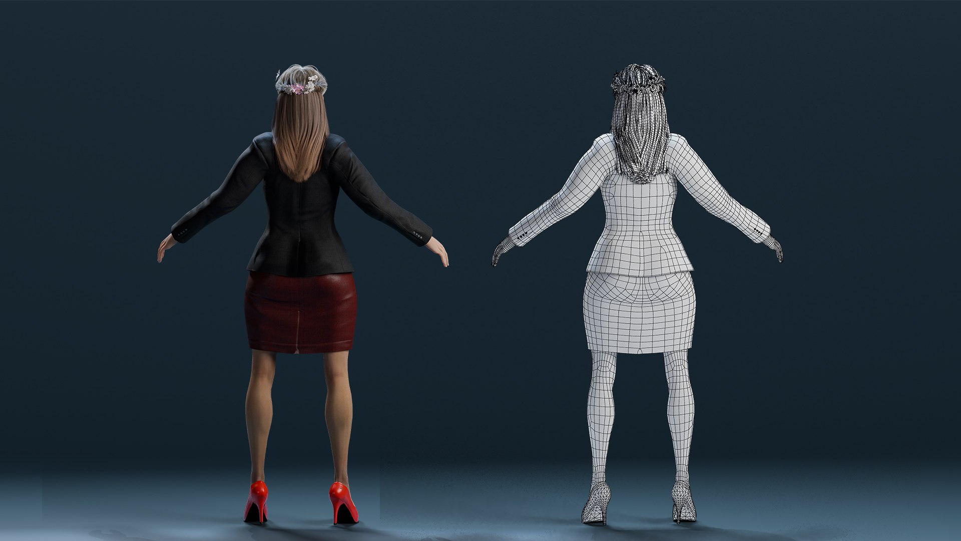 Free Riya-Realistic Girl Rigged Model - TurboSquid 2346852
