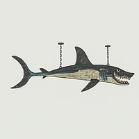 Fish Restaurant Sign 03