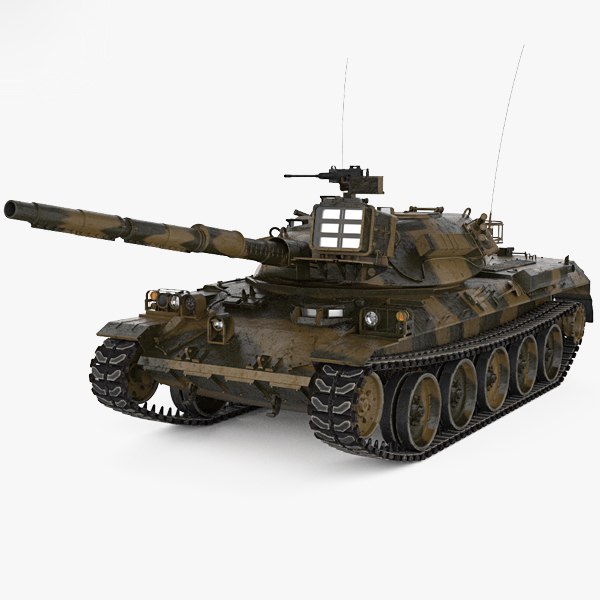 modelo 3d Tipo 74 - TurboSquid 1401579