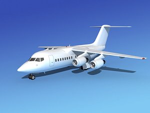 3d model turbines bae 146