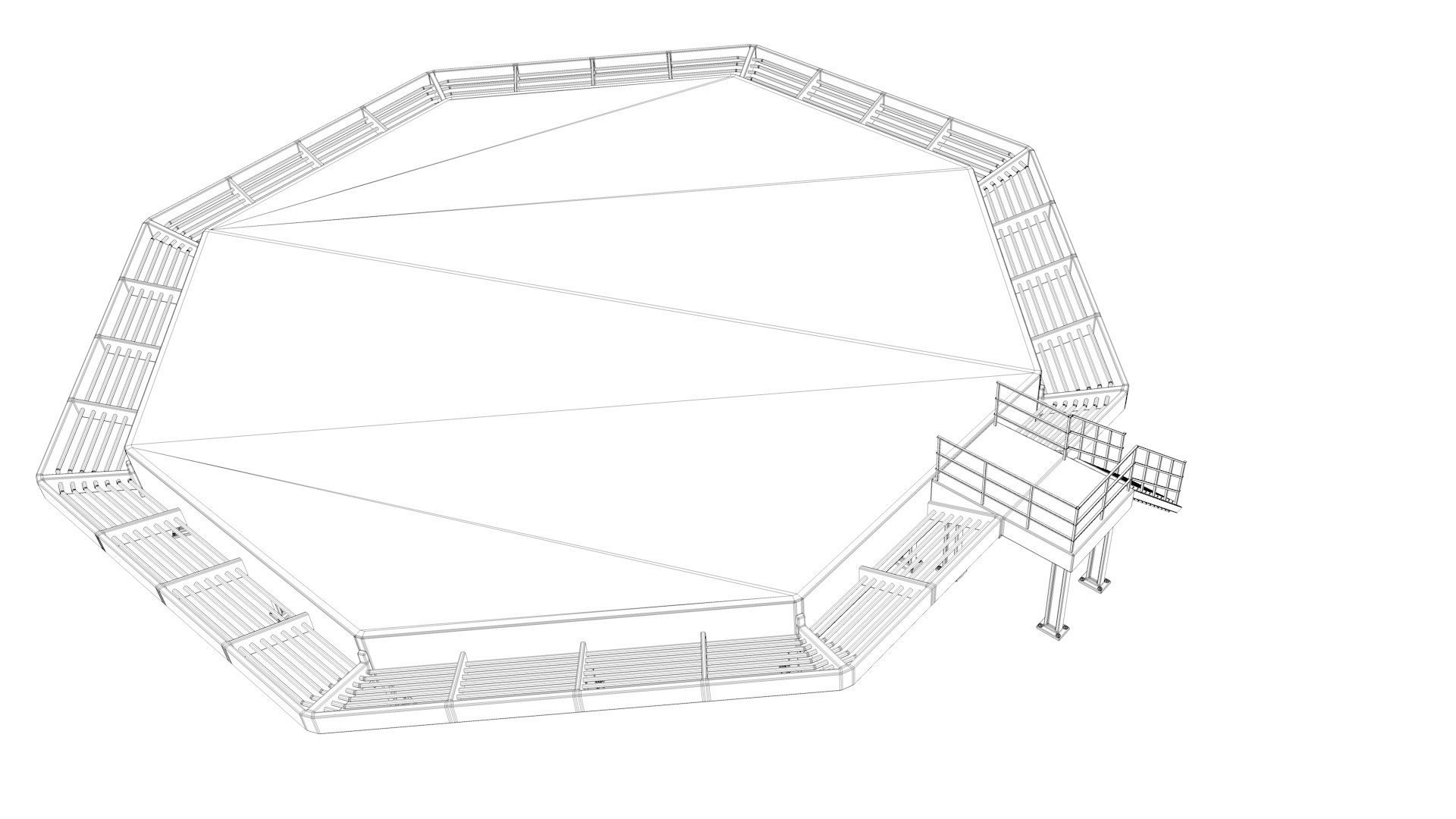 3D Heliport Model - TurboSquid 1955297
