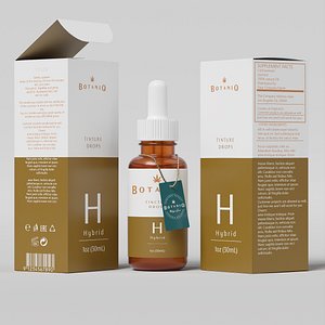 BOTANIQ Tinture Drops Hybrid 3D model