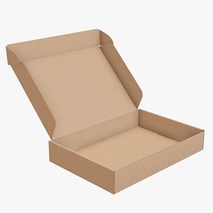 packaging corrugated cardboard 3D model