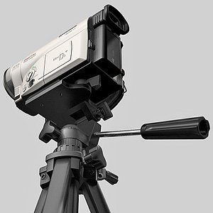 dv camera tripod 3d max