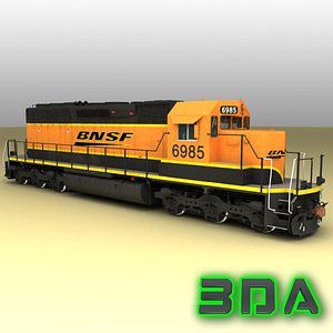 Locomotive EMD SD40-2 BNSF