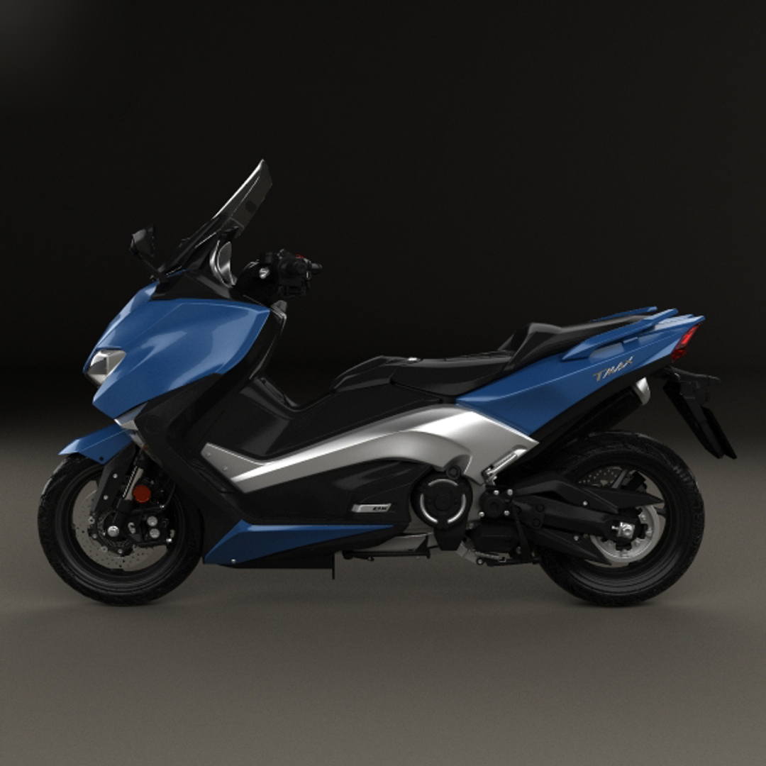 야마하 TMAX 2017 3D 모델 TurboSquid 1342684