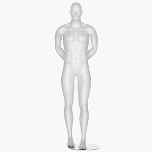 3D Male Mannequin Pose 6