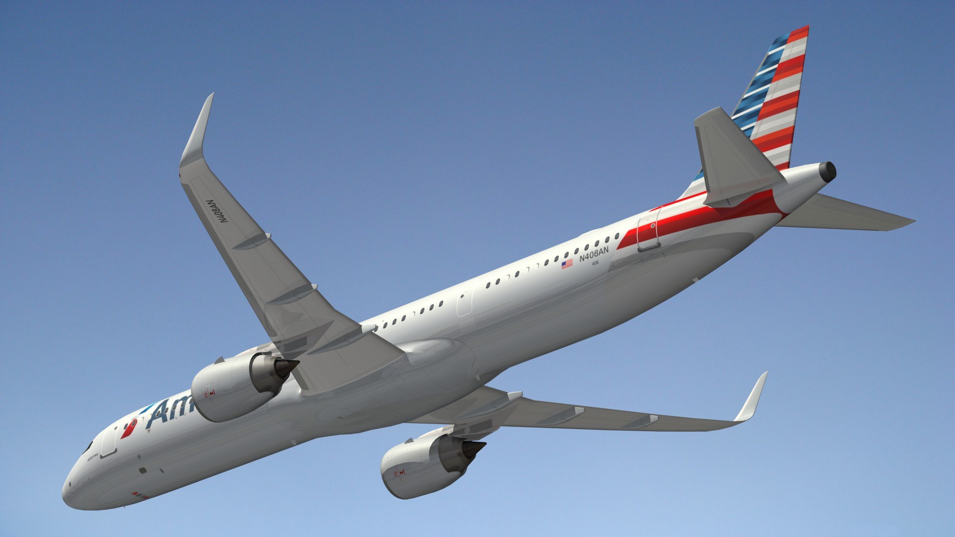 A321Neo American Airlines 3D Model - TurboSquid 2077972