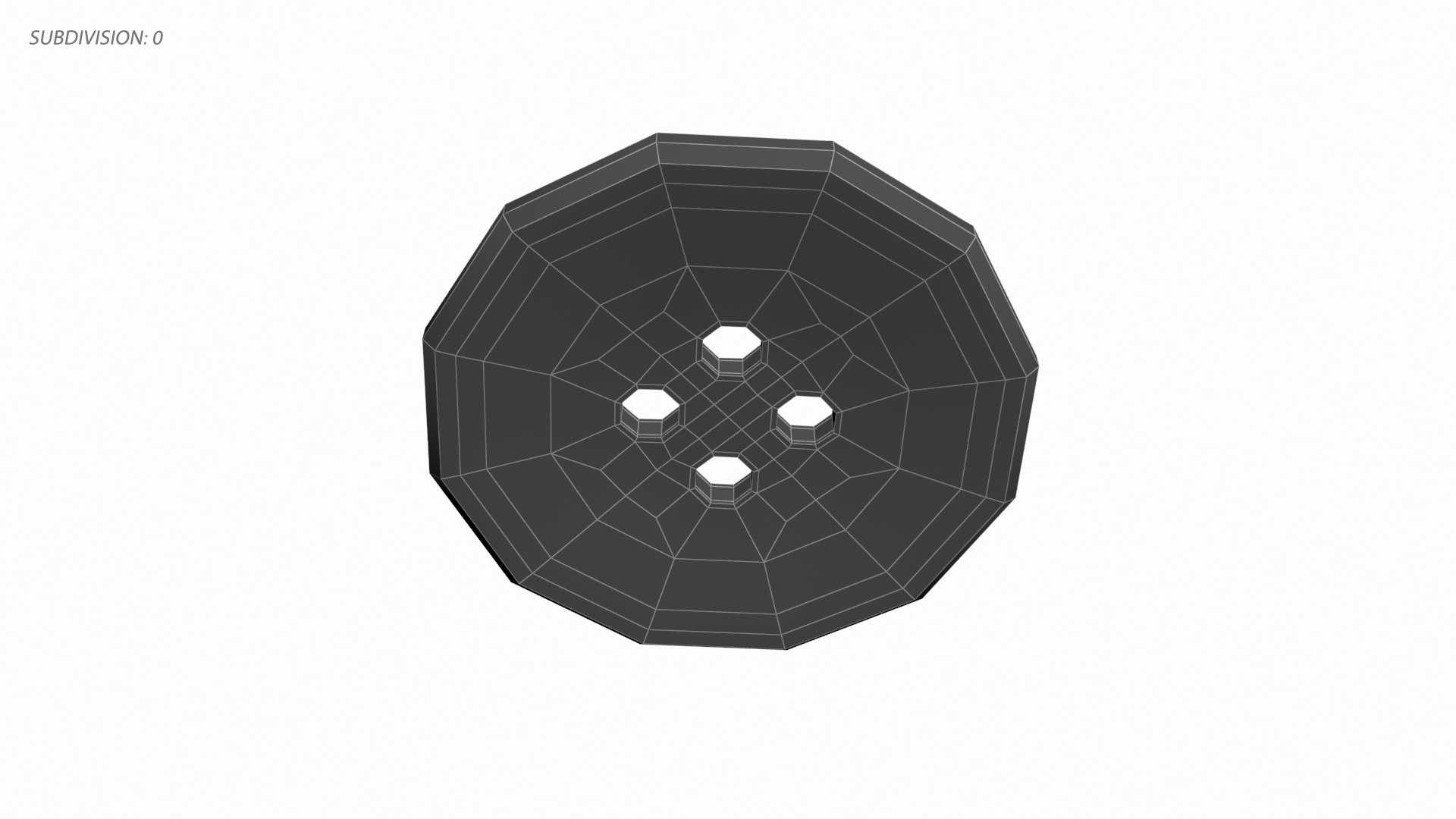 3D Jacket Button Model - TurboSquid 2030796