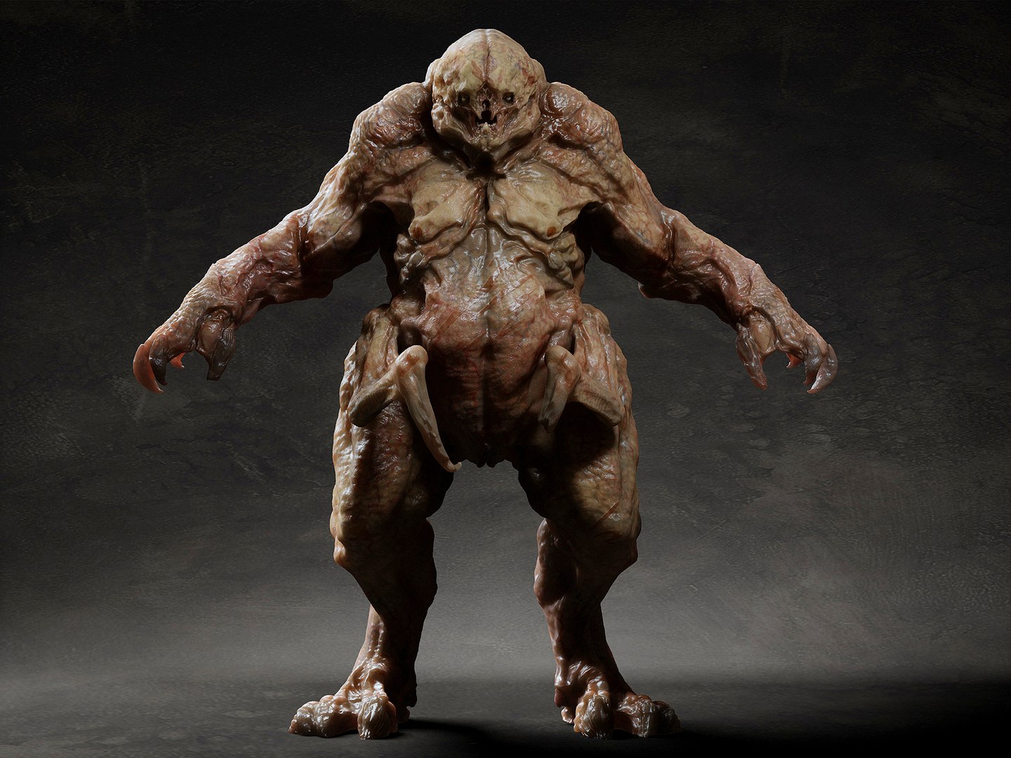 3d Model Of Rigging Skin