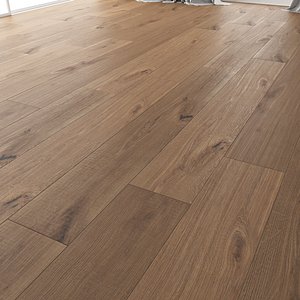 wood floor oak vergne 3D