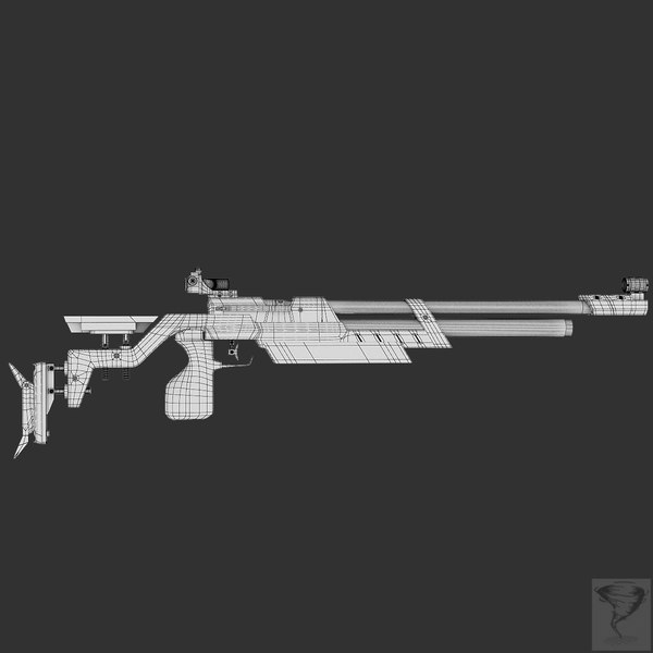 3ds max anschutz 8002 s2 rifle