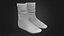 3D Flat Socks model